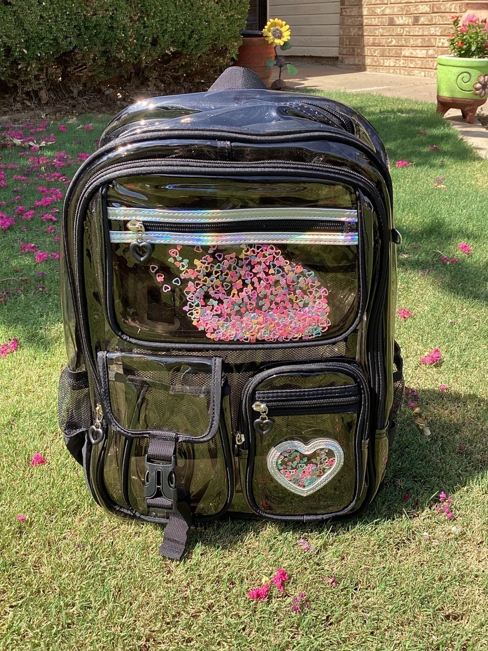 Clear Heart Backpack
